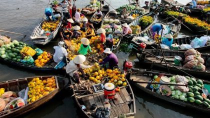 Tour Sài Gòn - Bến Tre - Cần Thơ - Chợ nổi